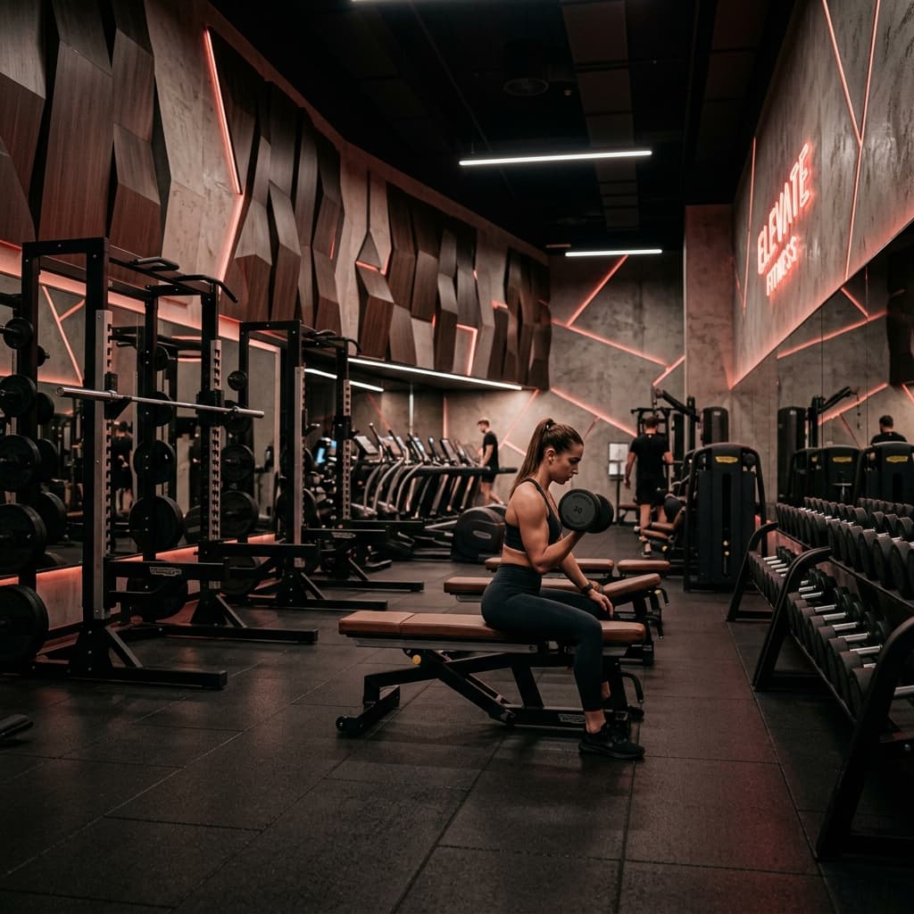 Gym Texture Hero Background